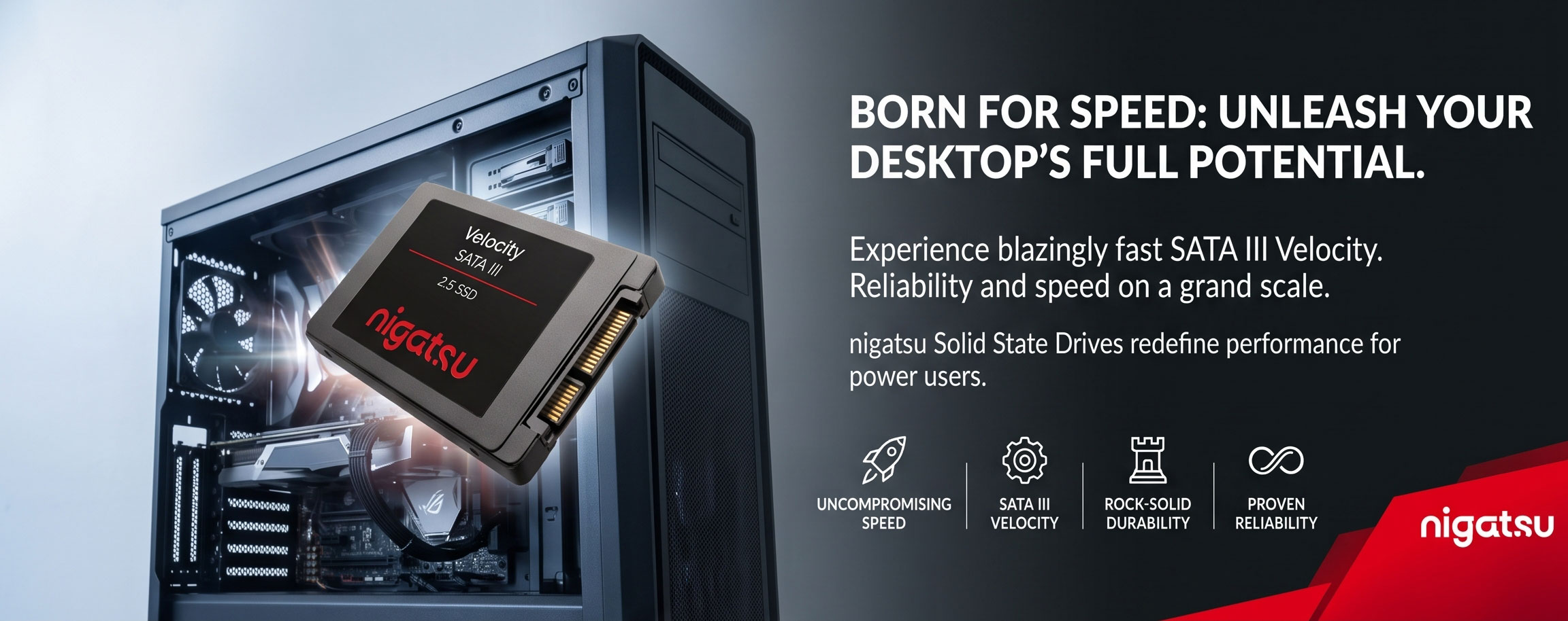 excellent choice for a SATA-based solid-state drive (SSD) in an existing PC or MAC desktop or laptop computer.