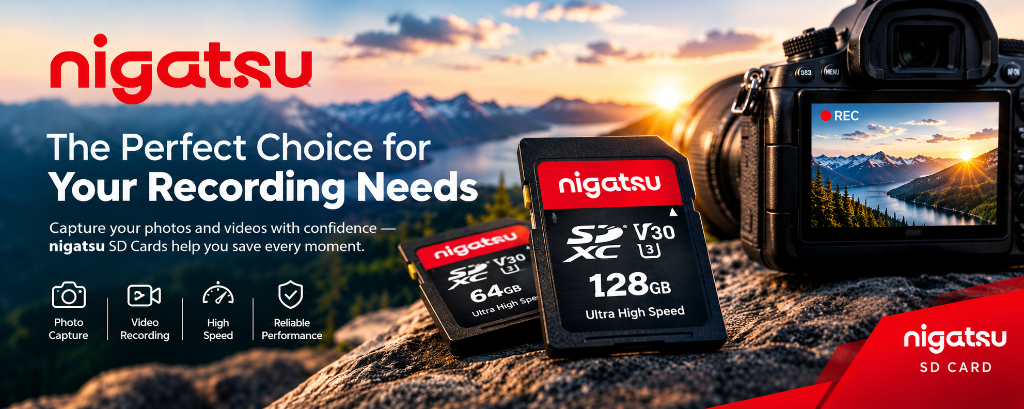 Nigatsu SD Cards - High Performance